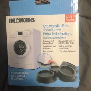 Ideaworks anti-vibration pads Set of 4 NIB‎